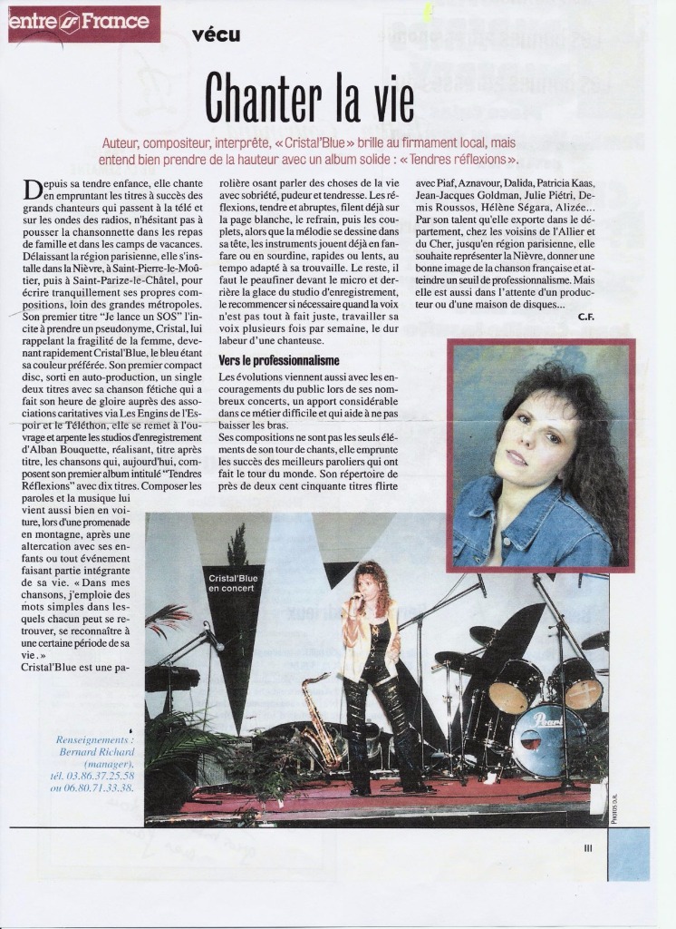 Journal FEMINA -  Avril 2003